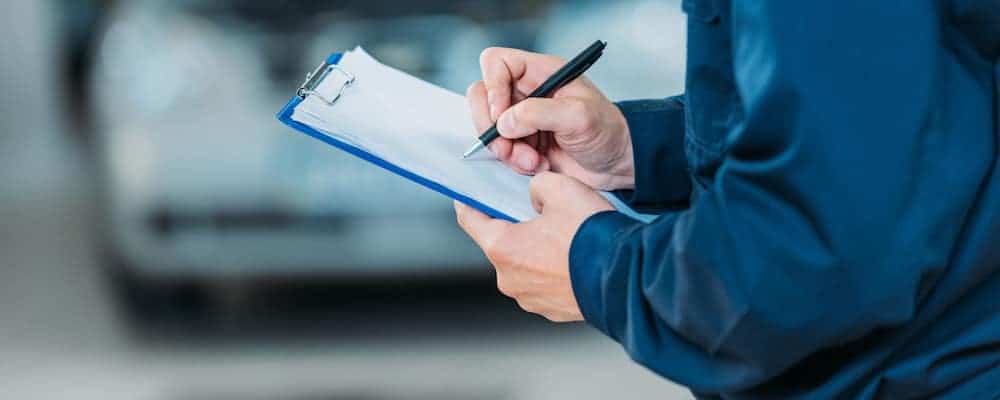 1. We evaluate your vehicle and a Repair Estimate is written